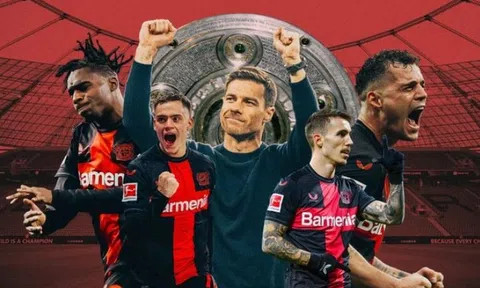 NHM toàn thế giới chúc mừng chức vô địch Bundesliga đầu tiên của Leverkusen
