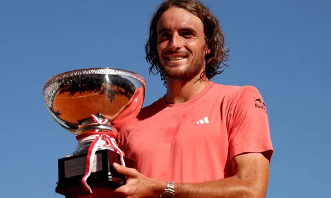 Kết quả tennis 14/4: Tsitsipas xưng vương tại Monte Carlo 2024