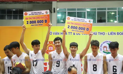 Dàn sao Biên Phòng, VTV Bình Điền Long An thâu tóm giải thưởng Cúp Hùng Vương 2024