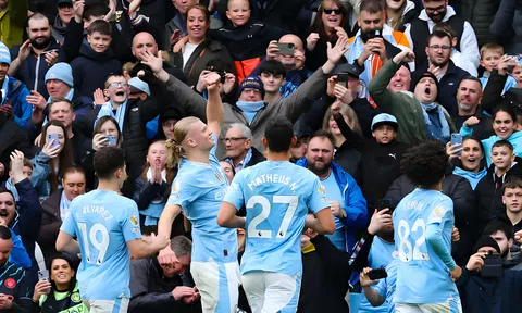Siêu máy tính dự đoán nhà vô địch Ngoài hạng Anh: 'Chân mệnh thiên tử' gọi tên Man City?