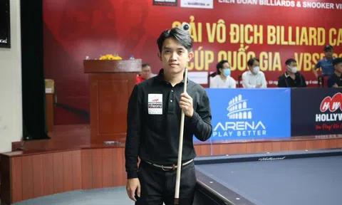 Chung kết carom 3 băng 'Chiêm Bao' (Cúp VBSF 2024): Chiêm Hồng Thái thắng kịch tính Bao Phương Vinh