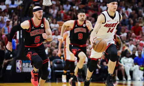 Vắng Butler, Miami Heat vẫn vùi dập Chicago Bulls để thẳng tiến NBA Playoffs 2024
