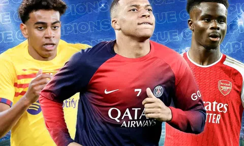 Top 5 cầu thủ rê bóng tốt nhất Champions League 2023/24