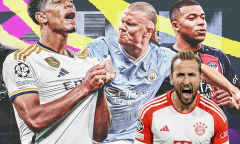 Cuộc đua Chiếc giày vàng châu Âu 2023/24: Top 1 khó đổi, Bellingham 'không có cửa'