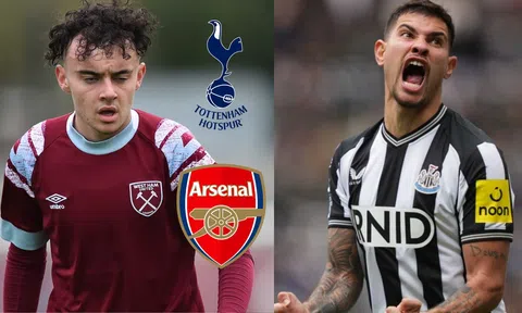 Tin chuyển nhượng tối 27/4: Arsenal và Tottenham cạnh tranh sao trẻ West Ham, khoản phí giải phóng khổng lồ của Bruno Guimaraes