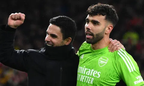Arteta khen ngợi màn trình diễn của Arsenal, yêu thích cách Raya chơi bóng