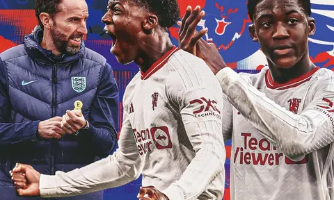 Mainoo là ứng cử viên sáng giá của tuyển Anh tại Euro 2024