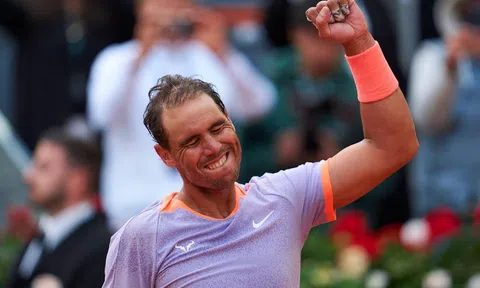 Rafael Nadal thắng nhọc đối thủ vô danh ở Madrid Open 2024