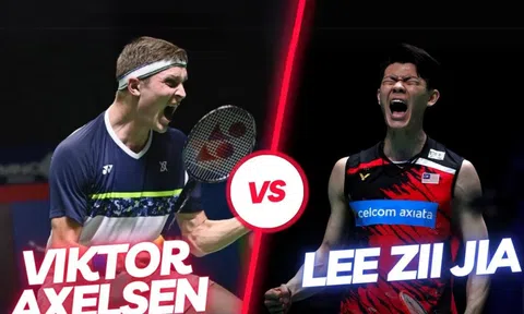 Link xem trực tiếp cầu lông Viktor Axelsen vs Lee Zii Jia, 16h00 hôm nay 30/4