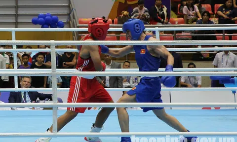 Hai nữ võ sĩ Việt Nam đáng tiếc dừng chân tại giải Boxing U22