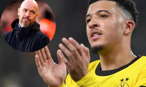 Sancho đá như lên đồng ở Dortmund, BLĐ MU ‘xử lý’ Ten Hag thế nào?