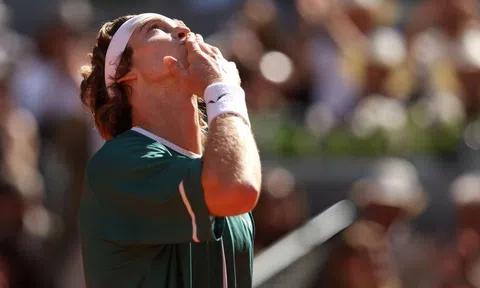 Kết quả tennis 3/5: Andrey Rublev lọt chung kết Madrid Open 2024
