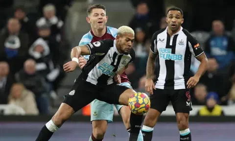 Thua Newcastle, Burnley sắp sửa là đội tiếp theo xuống hạng Premier League