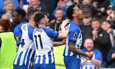 Brighton thắng tối tiểu Aston Villa, cuộc đua top 4 lại hấp dẫn