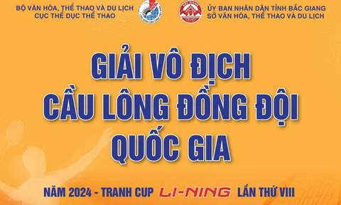 Khai mạc Giải vô địch Cầu lông đồng đội quốc gia năm 2024 - Cúp Li-Ning lần thứ VIII