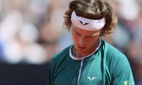 Kết quả tennis 13/5: Andrey Rublev để thua đối thủ vô danh