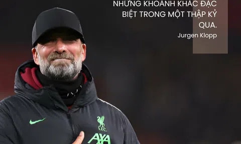 Nhắc về những kỉ niệm cùng Liverpool, Jurgen Klopp nói lời xúc động