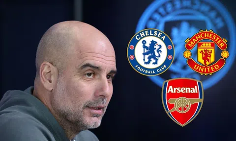 Pep Guardiola:  'Nếu tiền là lý do thì MU, Chelsea, Arsenal đã giành mọi danh hiệu'
