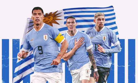 ĐT Uruguay công bố danh sách dự Copa America 2024: Bay trên đôi cánh ‘chim ưng’