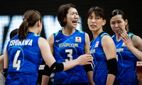 Địa chấn đến sớm, Nhật Bản đánh bại đội tuyển bóng chuyền số một thế giới tại VNL 2024
