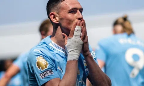 Foden lập kỷ lục vô tiền khoáng hậu tại Man City