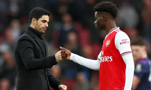 Mikel Arteta thông báo chấn thương Saka trước Euro 2024