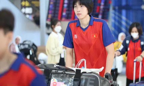 Bóng chuyền nữ Việt Nam chính thức lên đường dự AVC Challenge Cup 2024