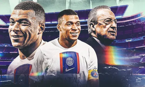 Chủ tịch Real Madrid tới Paris bàn về tương lai Mbappe