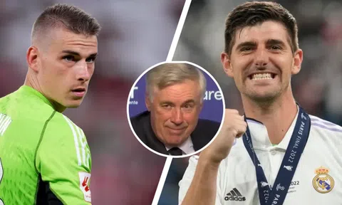 Lộ lý do khiến Ancelotti chốt Courtois làm thủ môn bắt chính chung kết C1