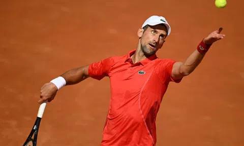 Lịch thi đấu tennis 22/5: Novak Djokovic xuất trận