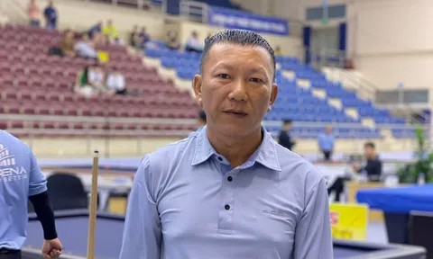 Cơ thủ Việt Nam đánh bại á quân carom 3 băng thế giới ở TPHCM World Cup 2024