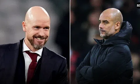 Pep Guardiola vs Ten Hag: Duyên nợ Derby Manchester