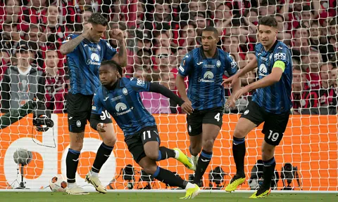 Atalanta sớm vô địch Europa League ngay trong hiệp một?