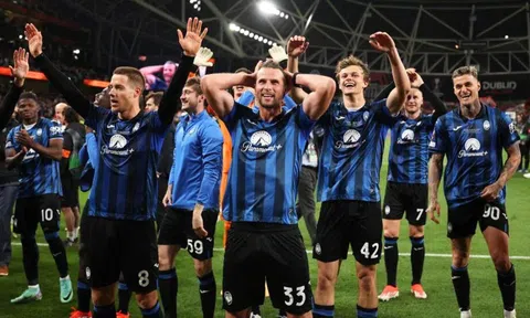 Atalanta tạo nên lịch sử cho bóng đá Ý khi vô địch Europa League