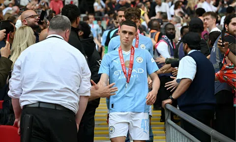 Sao Man City buồn bã vì mất chức vô địch FA CUP vào tay MU