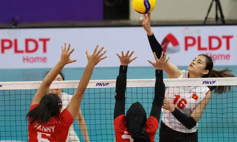 Vi Thị Như Quỳnh lĩnh xướng hàng công bóng chuyền nữ Việt Nam