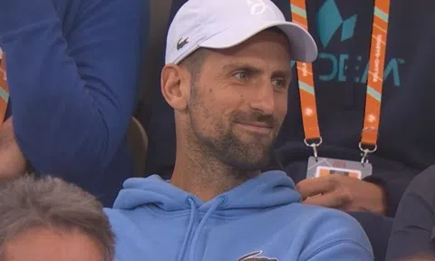 Novak Djokovic cùng hàng loạt sao số dõi theo Rafael Nadal ở Roland Garros 2024