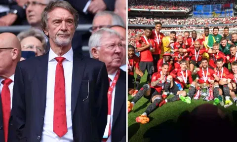 Vô địch FA CUP, Ratcliffe cho cầu thủ thứ 4 vào danh sách không phải để bán của MU