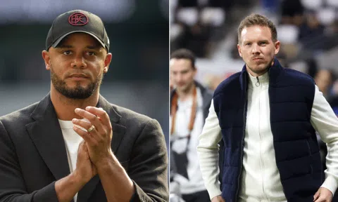 Nagelsmann: 'Kompany sẽ là một HLV giỏi tại Bayern Munich'