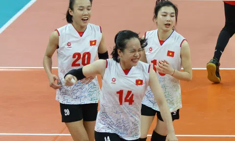 Thắng dễ Úc, bóng chuyền nữ Việt Nam có mặt ở chung kết AVC Challenge Cup 2024