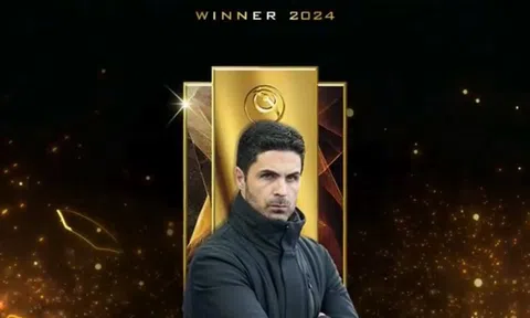 Arteta chính thức đoạt giải HLV xuất sắc nhất Premier League, bùng nổ tranh cãi