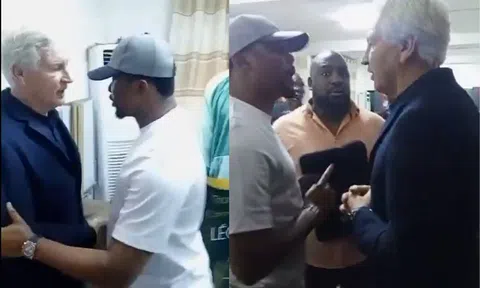 Video Eto'o khẩu chiến rồi sa thải HLV khi chưa kịp ngồi ghế nóng