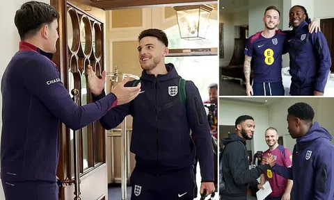 Dàn sao ĐT Anh hội tụ chuẩn bị cho EURO 2024