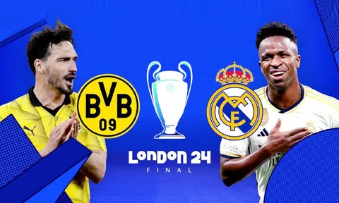 Trực tiếp chung kết C1 2024: Sân vận động Wembley đã sẵn sàng