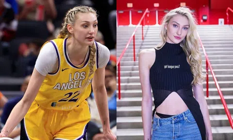 Chiêm ngưỡng nhan sắc xinh như búp bê Barbie của "chân dài" bóng rổ cao gần 2m