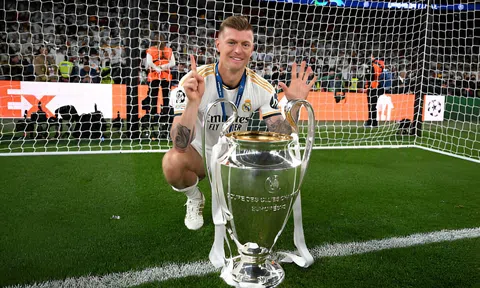 Toni Kroos thừa nhận điều 'điên rồ' sau chức vô địch C1