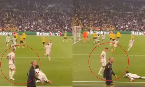 Vì sao Toni Kroos không ăn mừng ở pha kiến tạo cuối cùng trong màu áo Real Madrid?