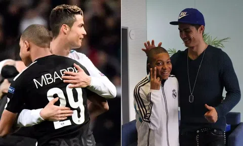 Ronaldo gây bão MXH với thông điệp gửi tới Kylian Mbappe