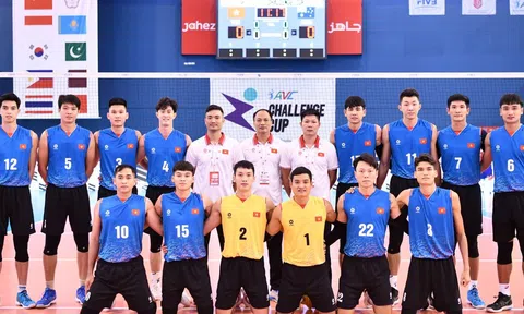 Bóng chuyền nam Việt Nam thua đau tứ kết AVC Challenge Cup 2024