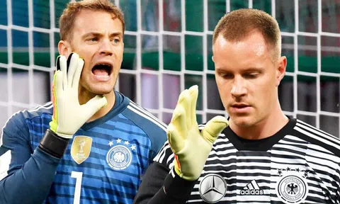 Ter Stegen "khẩu chiến" với Neuer trước thềm Euro 2024